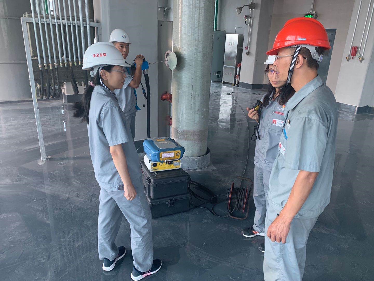 制藥企業日常排放VOC濃度抽檢測試