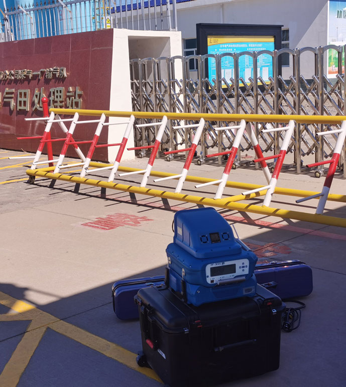 華北油氣分公司采氣一廠現場測試