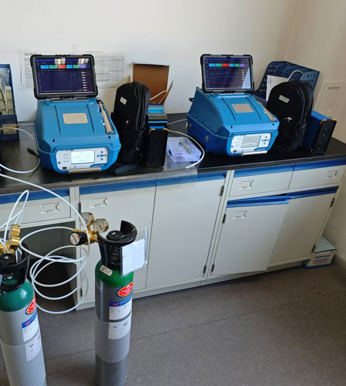 遼寧生態環境監測站PF-300非甲烷總烴交貨驗收